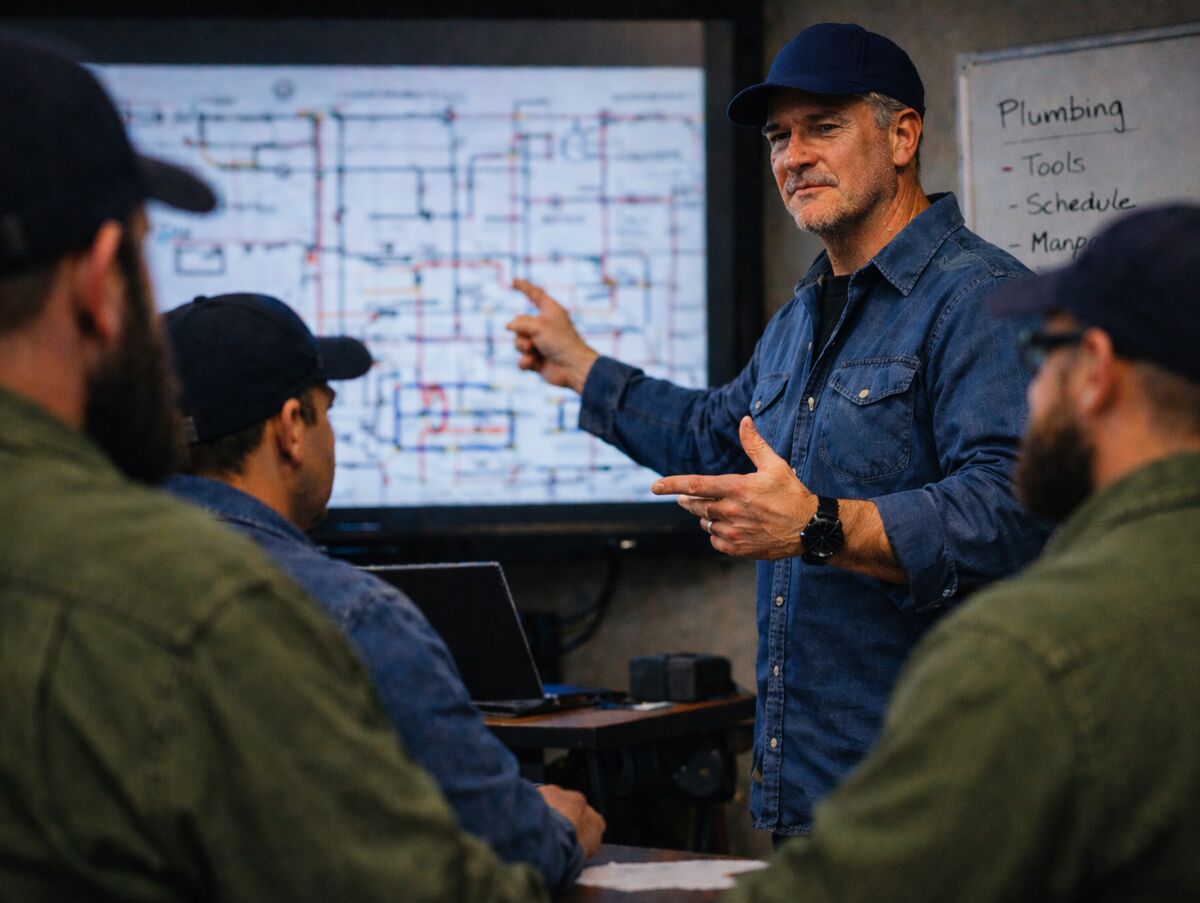 Team strategy session